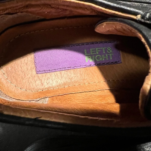 Left & Right Black Leather Classic Dress Shoes – Size 37.5EU - Picture 2 of 7